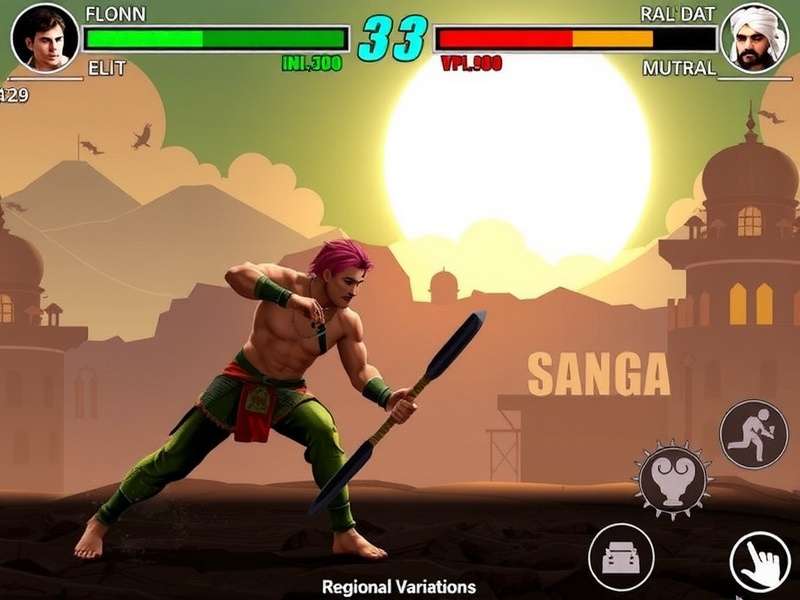 Dangal India Warriors Regional Variations